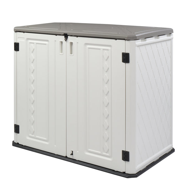 Winado Outdoor 254 Gallons Plastic Storage Deck Box & Reviews Wayfair